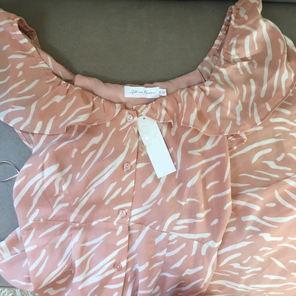 All In Favor Blush Midi Dress - Picture 8 of 10